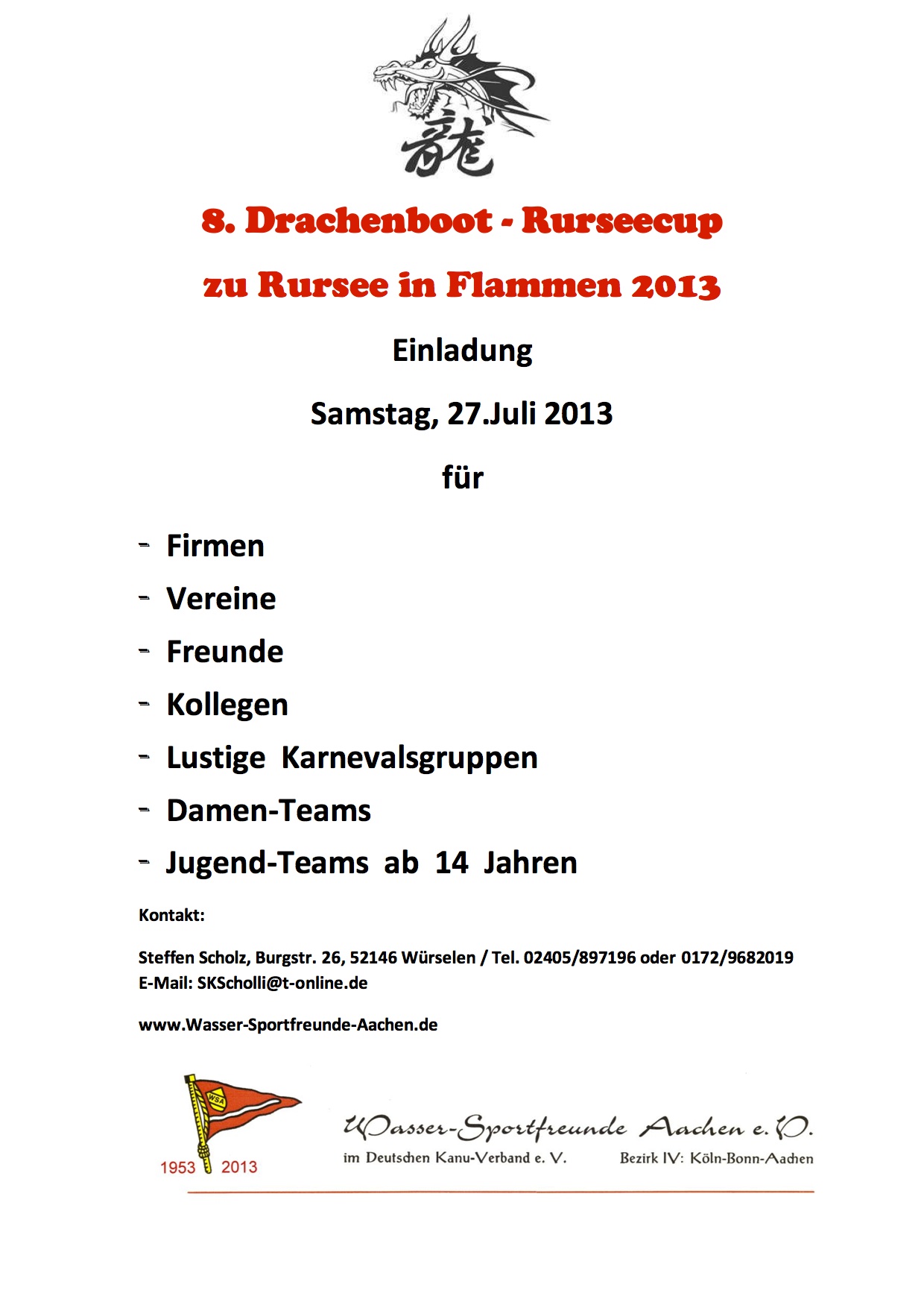 2013_05_20 Einladung Drachenboot-Rurseecup 2013
